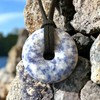 Steinfixx® - Premium Blue Aventurine Donut (Blue Quartz) Optional Necklace