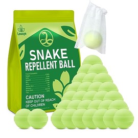 30 Pack Snake Repellent for Yard Powerful,Snake Away Repellent Outdoors, Moth Balls for Snakes, Pet Safe Snake be Gone for Lawn Garden Fishing Home to Repels Snakes and Other Pests (Mint)