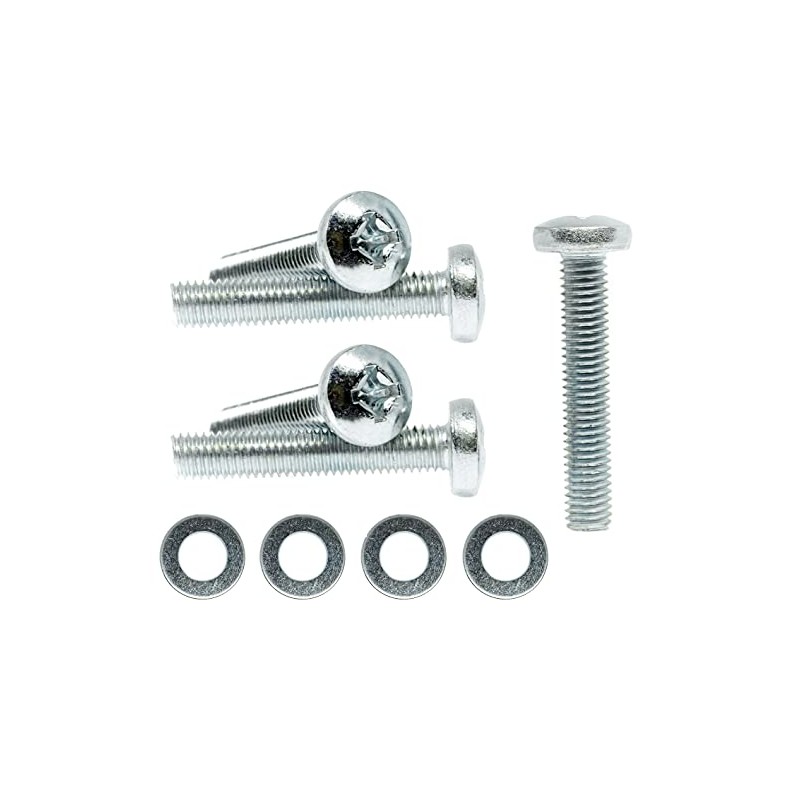 4 x M8 x 35mm Phillips Screws Bolts for TV