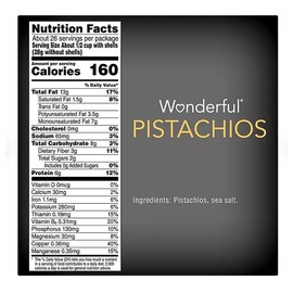 Wonderful Lightly Salted Pistachios, 48 oz.