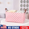Unbranded Rectangular Storage Bin Collapse Canvas Fabric Cartoon Storage REC