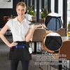 2 Pack Waist Apron Waitress Half Apron With Pockets Anti-dirt