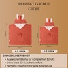 Mababu Children's Bathrobe with Hood, Baby Bathrobe, 100% GOTS, Children's