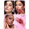 Sheglam Rubor En Polvo En Diseño De Rosa Tono Del