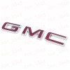 GMC Red Rear Tailgate Only Emblem 2019 -2024 GMC Sierra