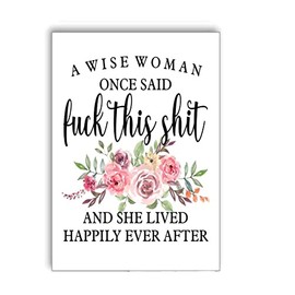 Divorce separation Card wise woman once said fck this sh@t i am out of here