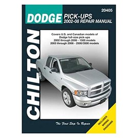 Chilton Repair Manual for Dodge Pick-ups, 2002-08