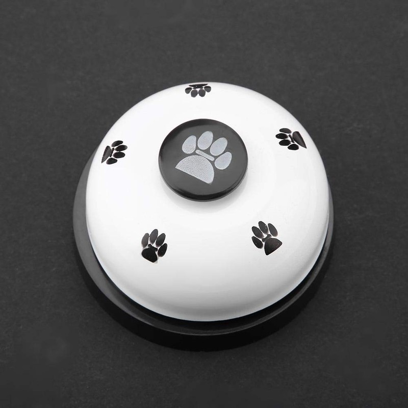 Dog Doorbell and Press Bell, Pet Training Press Bell, Iron,