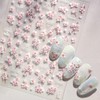 Adesivo per unghie con fiori di ciliegio rosa ciliegia per
