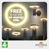 4lite Antheia Solar Outdoor Spike Light (Anthracite) 270lm Motion Sensored