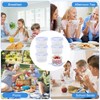 UOCAI 6 x 300 ml food storage containers, round with