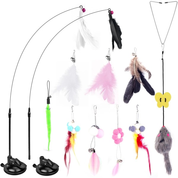 HCTCPALS Cat Toys, Interactive Cat Toy for Indoor Cats with