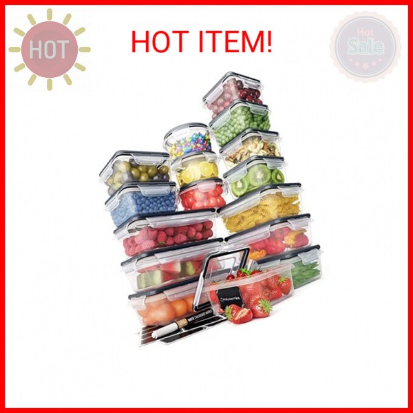 Chef's Path 32 Piece Airtight Food Storage Containers with Easy