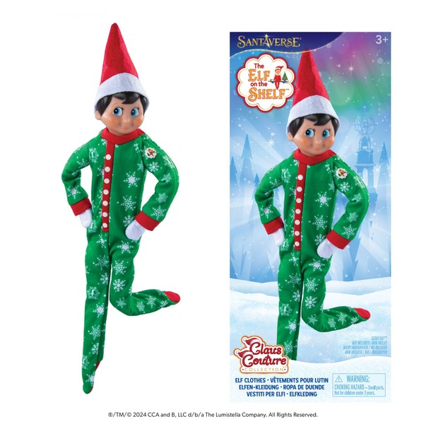 The Elf on the Shelf Claus Couture Snowflake Snuggle Onesie