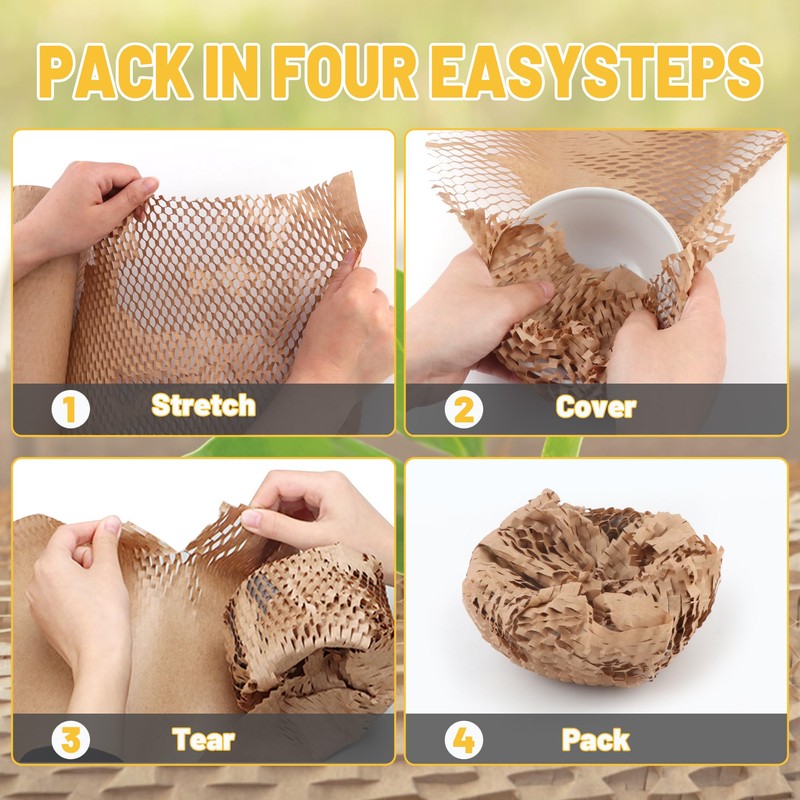 Honeycomb Paper Roll 25 cm x 20 m Packaging Material,