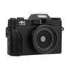 4K 56MP Digital Camera with 3 Inch IPS Touch Screen,