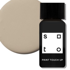 soto Beige Paint Touch Up, Appliance + Porcelain, High-Gloss Finish (No. 09 Rough Sketch) - 10 Milliliters of Enamel + Bathtub Repair for Tub, Tile, Appliances, Interior/Exterior