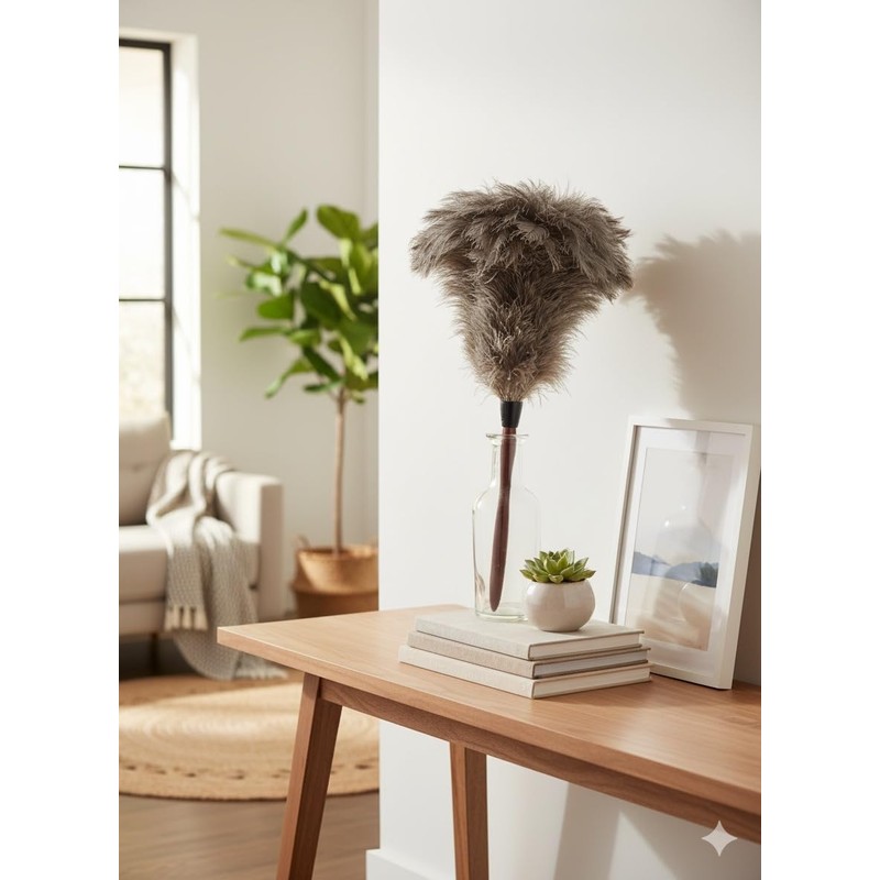 AAYU Ostrich Feather Duster 22-24" inches | Natural Feathers Duster