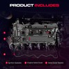XIMAKA 12310RDFA01 Engine Valve Cover with Gasket Compatible with Honda
