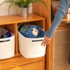 OIAHOMY 4 Pack Storage Baskets for Organizing, Cube Storage Bins