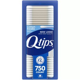 Q-Tip 위생 및 미용을 위한 Q-팁 면봉 100 면 750개로 만든 오리지널 [750 Count (Pack of 3)] Original Q-Tip Cotton Swabs for Hygiene and Beauty 100 Cotton 750 Pieces [750 Count (Pack of 3)]