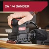 Hyper Tough 2 Amp Corded 1/4 Sheet Palm Sander with