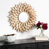 Safavieh Home Collection Lana 27-inch Gold Sunburst Round Mirror