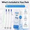 3 Pack 360° Weighted Spray Bottle Tube Adapter, Universal Fit