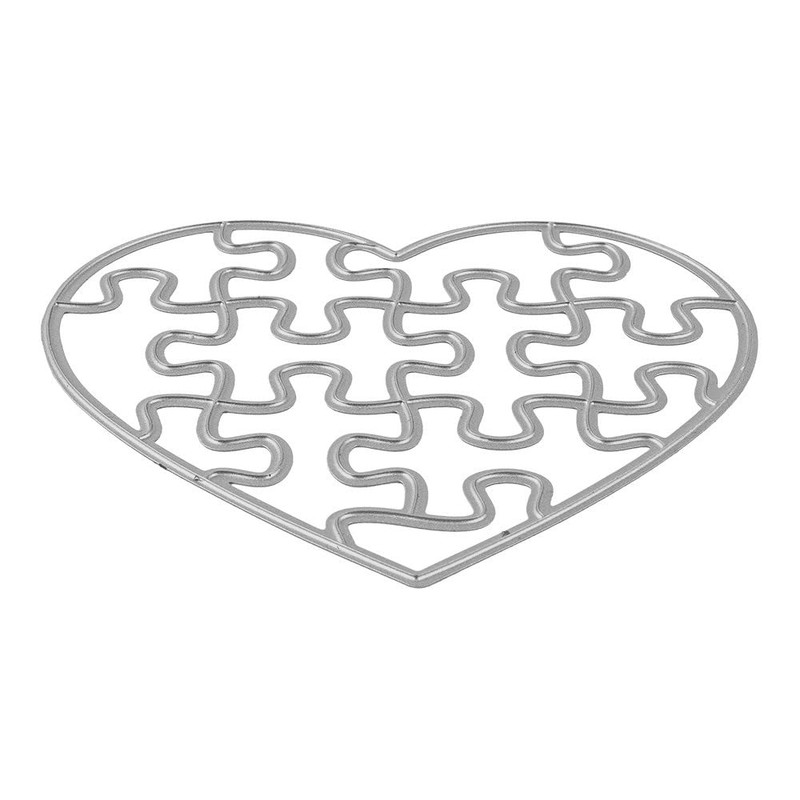 Ideen mit Herz Heart & Puzzle Heart Cutting Dies Set