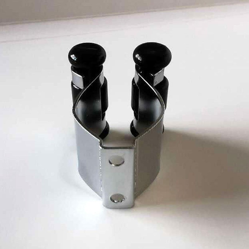 Pool Cue Holder Clamps | Fishing Rods Clips Lightweight Metal