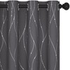Deconovo Blackout Short Curtains, 45 Inch Long, Pack of 2