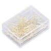 100Pcs Paper Clips Gold Cute Unique Shape Electroplating Process Lightweight