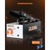 RUBIK TIG Welding Foot Pedal, Remote Amp Control, 10 Feet