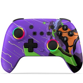 Switch Controller Wireless Pro Controller Compatible with Switch/Switch Lite/Switch OLED/Windows Wireless Switch Pro Controller Programmable Remote Gamepad Joystick with Wake-up Turbo RGB LED Light