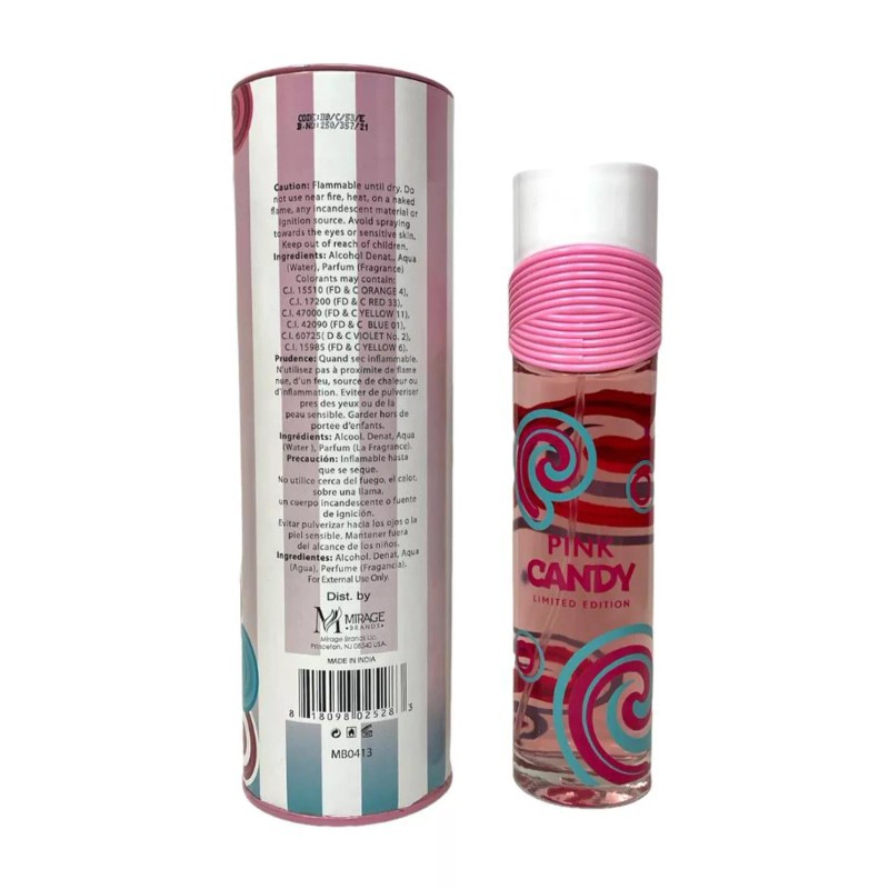 Pink Candy Limited Edition Women's 3.4 Oz EDP Spray