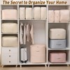Ultra Space Saving Self Compression Organizer,Dustproof And Moisture-Proof Compression Storage