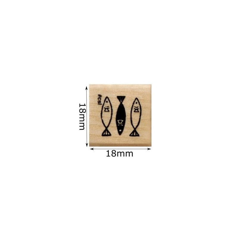 Kao Kodomo 1630-011 I Love Stamp, 3 Tails of Fish