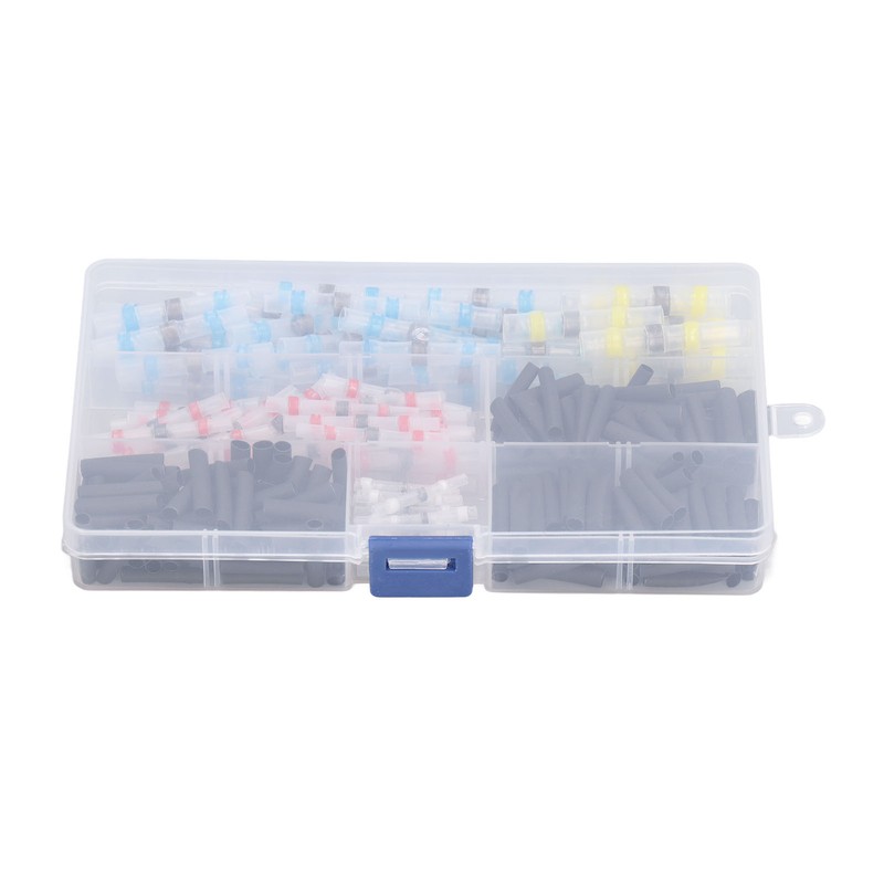 Solder Seal Wire Connectors Heat Shrink Tubing Kit Marine Insulated