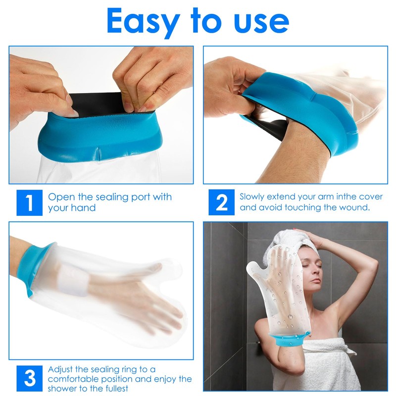 Waterproof Arm Cast Cover for Shower, Cast Covers for Shower