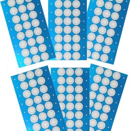 Mason Jars High Quality Pack of 144 Filter Paper Stickers - Strong Adhesion, Ideal for Mushroom Growing, Perfect Mouth Bands