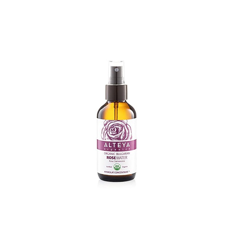 Alteya Organics Agua orgnica de rosas blgara, Tonico facial de