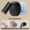 Kimjo Spot Lights Indoor, Wireless LED Spotlight, Uplighting Indoor with