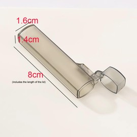 5Pcs Portable Mini Plastic Toothpick Holders Box Pocket Toothpick Case Toothpick Dispenser Travel Toothpick Container Easy to Carry in Your Pocket, Bag for Outdoor Travel Camping Picnic Purse