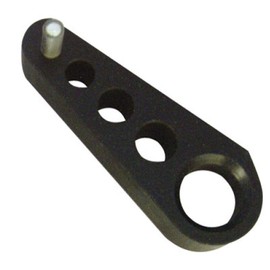 MODQUAD FRONT CHAIN SLIDERS FOR YAMAHA BANSHEE BLACK (FCS1-2)