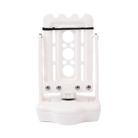 AIXXCUVQ Effective Step Counting with Silence Step Machine Technology Paired with Beads for Stable Brushing Steps ABS Step Shaker, White