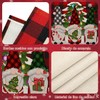 SHOUS Camino de Mesa con Diseño de Gnomo Navideño, 183*33