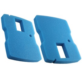 RiseDirectly Sponge Filter Pads 2 Pcs Blue Pond Filter Pad for Sunsun 660 GPH Fountain Pump CUF-6000 Filter, for VIVOHOME 530 & 660 GPH Fountain Pump Replacement Parts Pond Pump Filter Sponge Pads