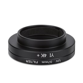 Filtro de Lente UV de 37 Mm, Filtro de Lente Protectora de 37 Mm UV para Cámara Deportiva, Gran Accesorio para Entusiastas de la Fotografía, Ayuda a Mejorar la Claridad y el
