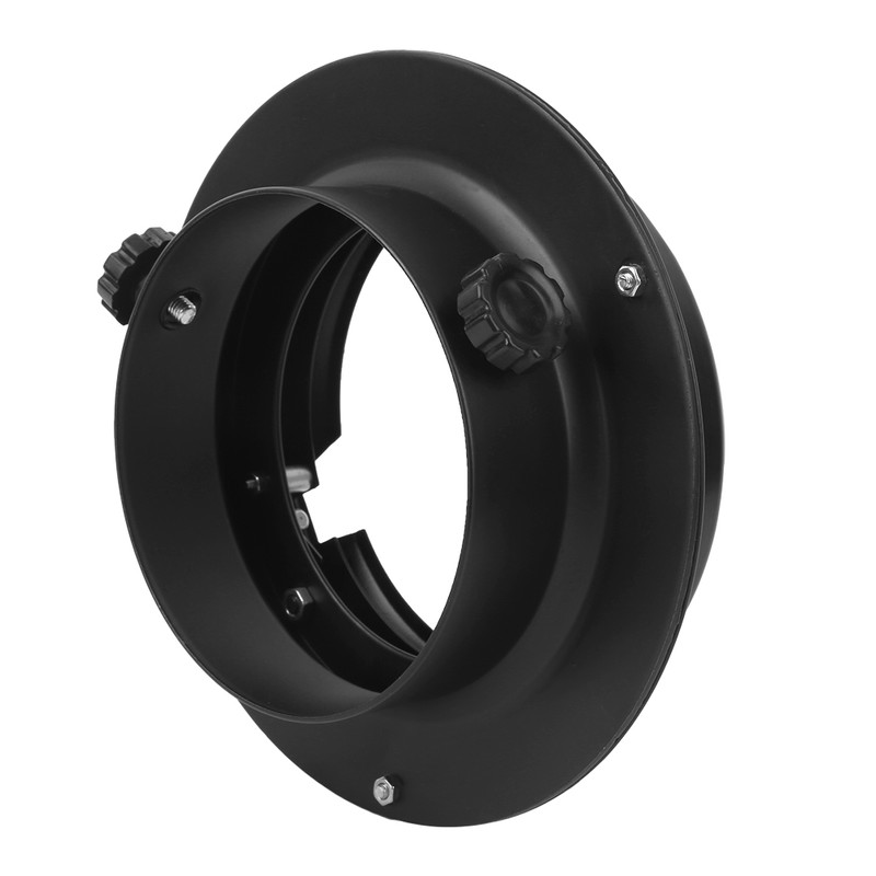 Alloy Black Adapter Ring Convertor for Small Photography Light to