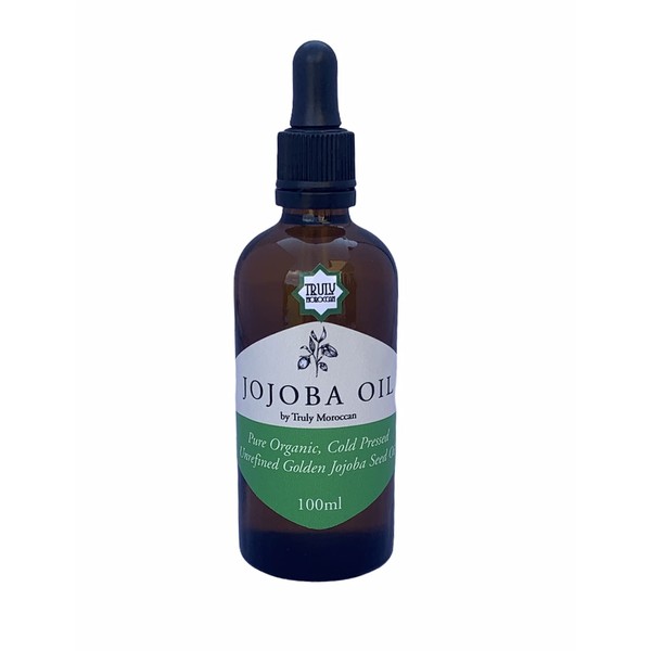 Organic Jojoba Oil. 100% Cold-pressed Great for all skin, hair,